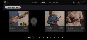 برنامج تعلم العزف على الجيتار للمبتدئين Yousician Guitar 2