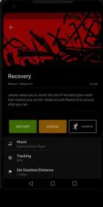 تطبيق يعطي حماس للجري والحفاظ على صحة ‏Zombies Run 10‏ 2