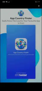 برنامج معرفة بلد منشأ التطبيق App Country Finder 3