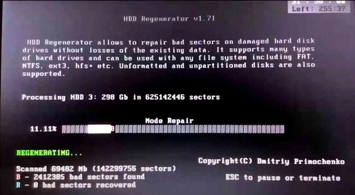 تحميل برنامج HDD Regenerator لاصلاح الهارد التالف بسهولة 3
