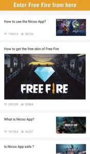 تحميل تطبيق Nicoo Free Fire من ميديا فاير APK 1