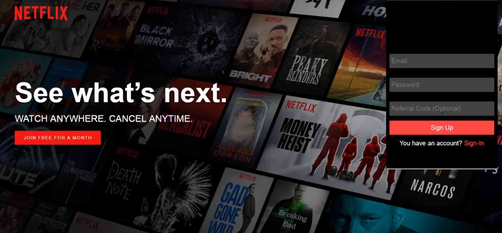 موقع Netflix لمشاهدة المسلسلات والافلام مجانا بدون اشتراك 1
