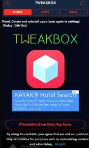 تحميل متجر تويك بوكس 2022 Tweakbox للايفون بدون جلبريك مجانا 2