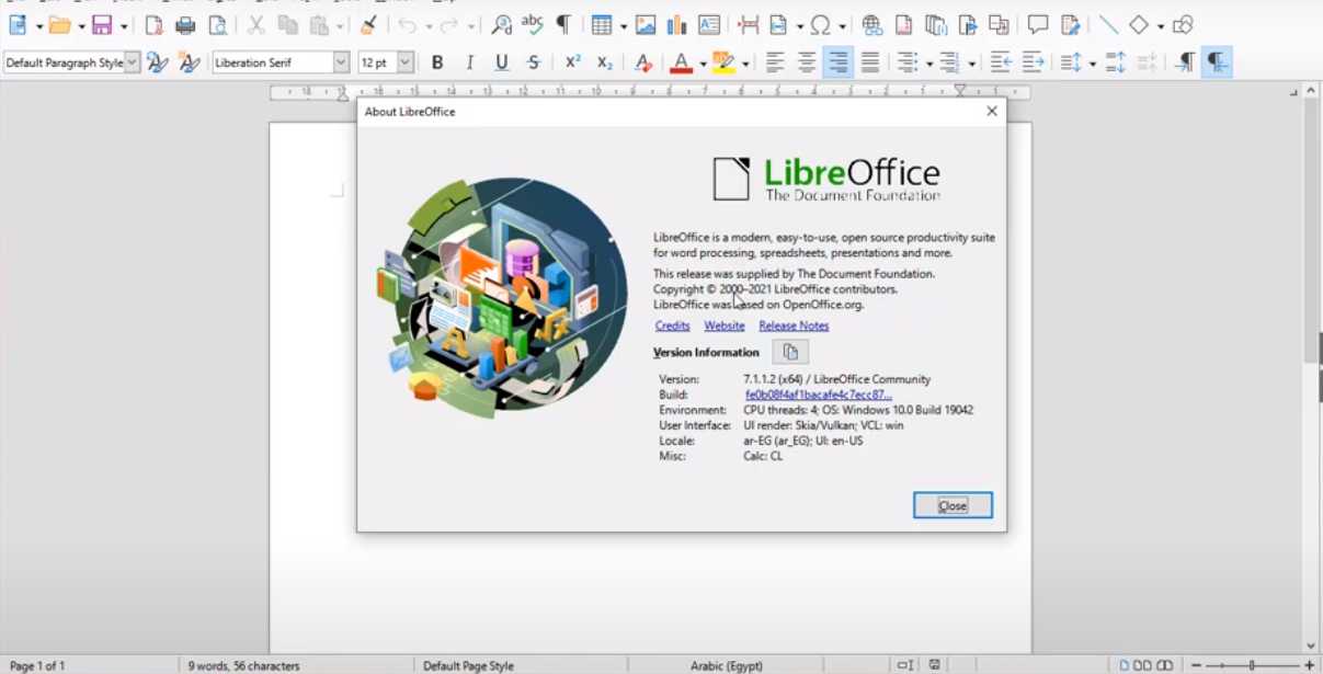 تحميل برنامج ليبر اوفيس 2022 LibreOffice برابط مباشر مجانا 5