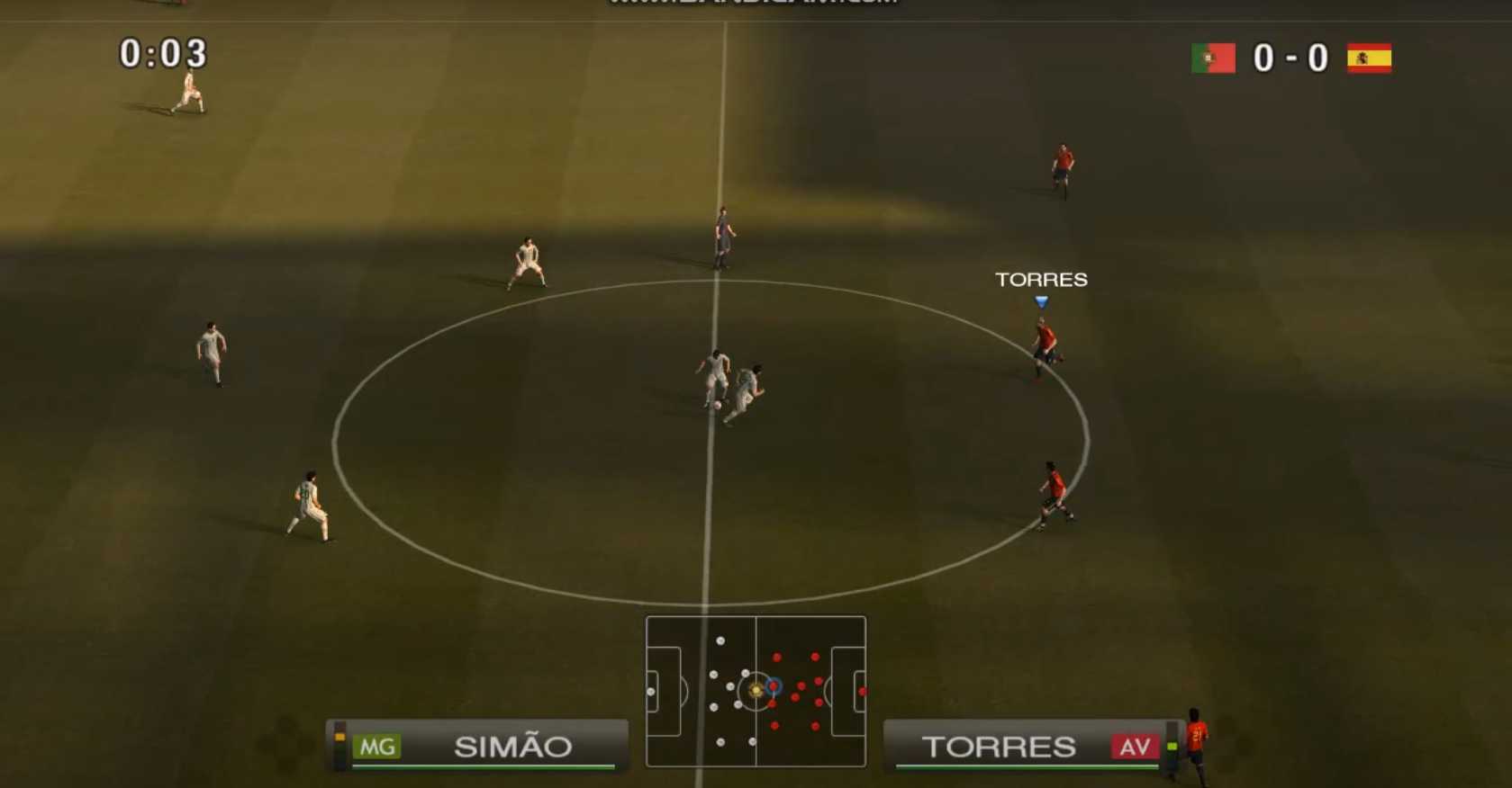 تحميل لعبة PES 2009 للكمبيوتر من ميديا فاير كاملة بحجم صغير 6