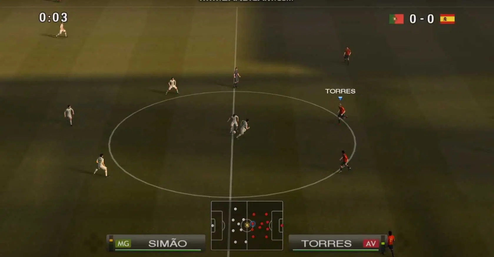 تحميل لعبة PES 2009 للكمبيوتر من ميديا فاير كاملة بحجم صغير 6