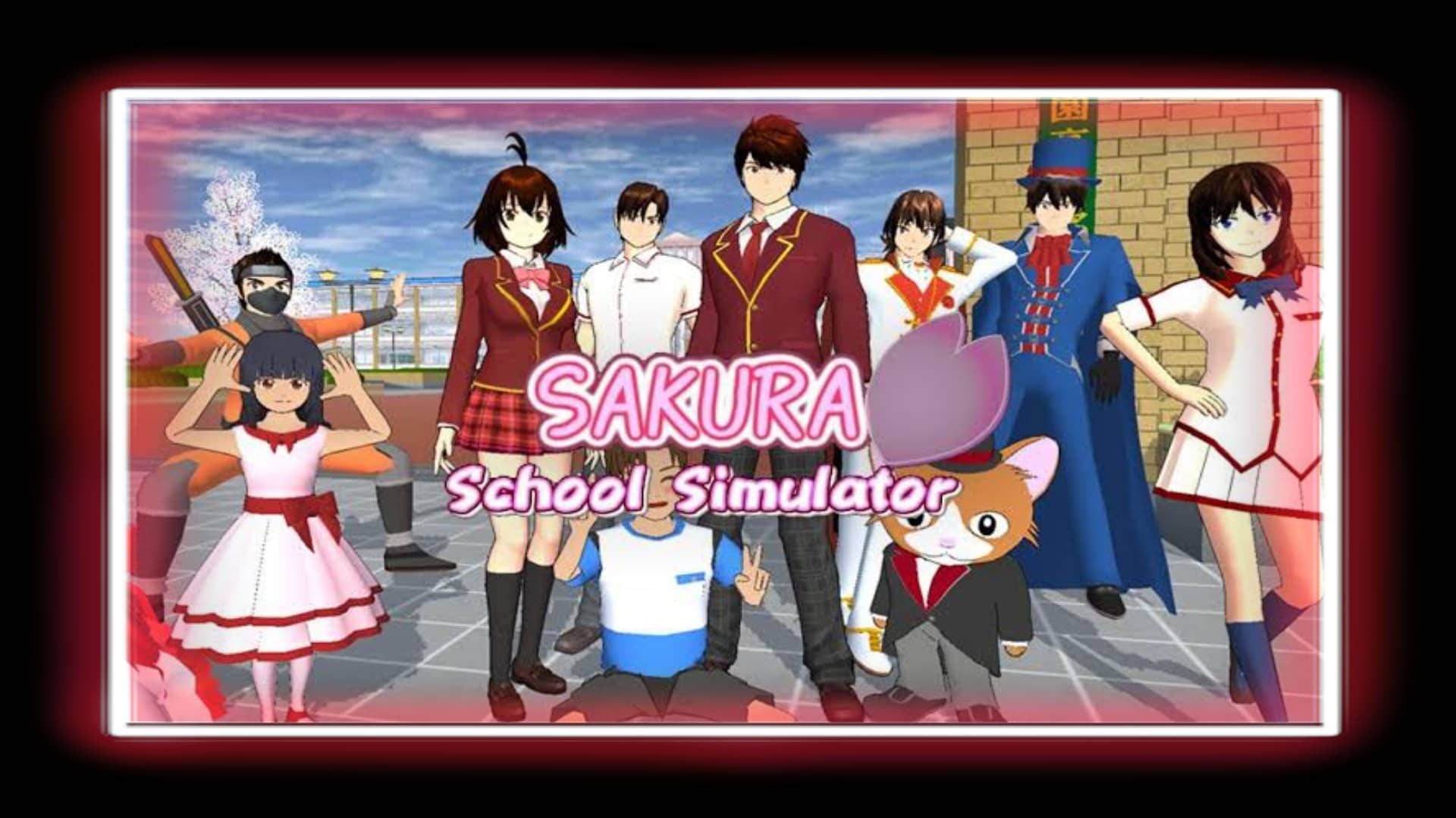 تحميل لعبة SAKURA School Simulator التحديث الجديد للاندرويد