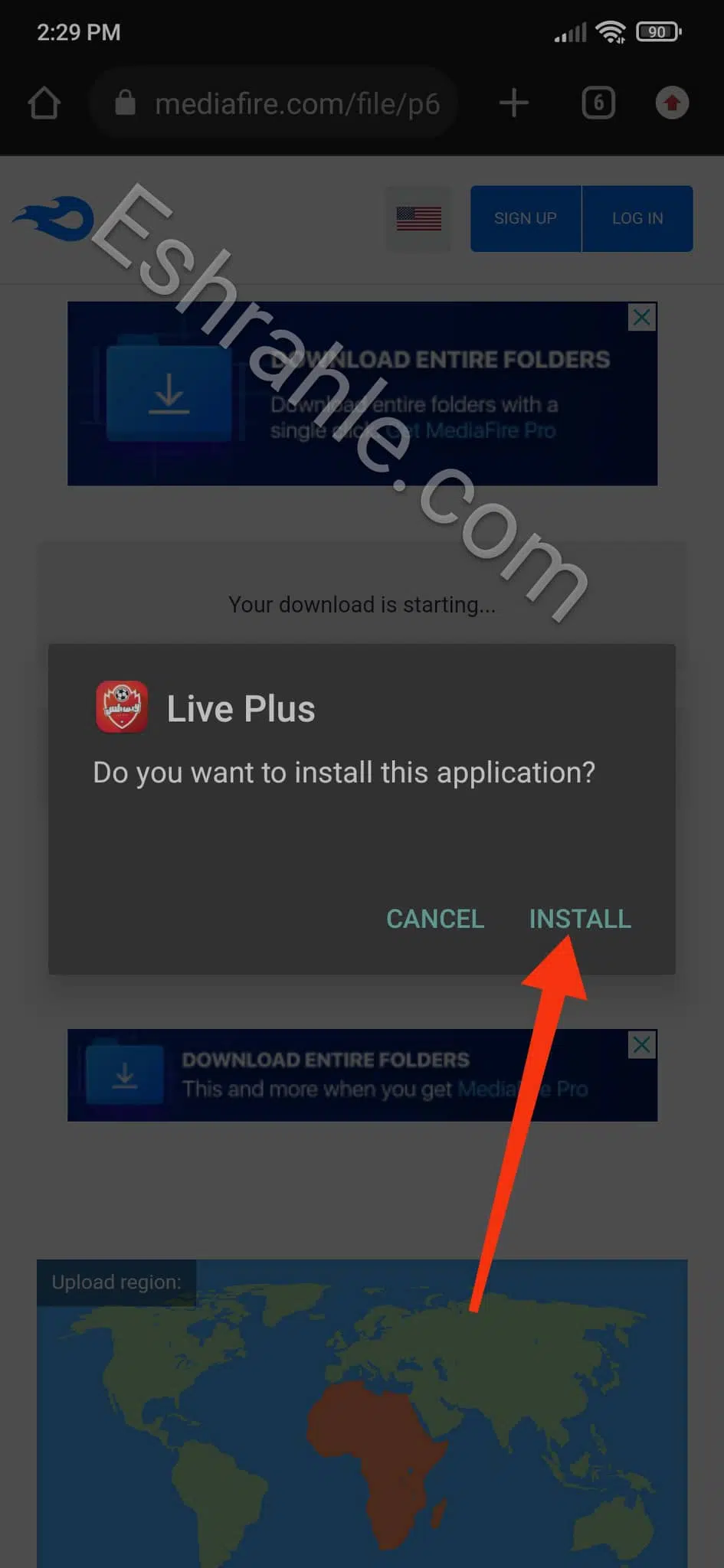 تحميل تطبيق لايف بلس 2022 مهكر Live Plus لمشاهدة المباريات بث مباشر 3