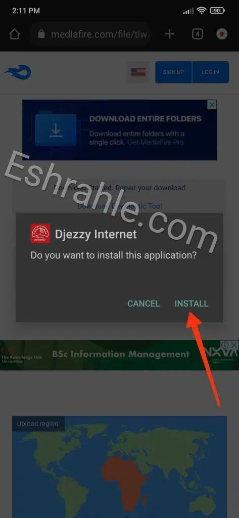 تحميل تطبيق جيزي القديم Djezzy App انترنت مجاني مدي الحياة APK 3