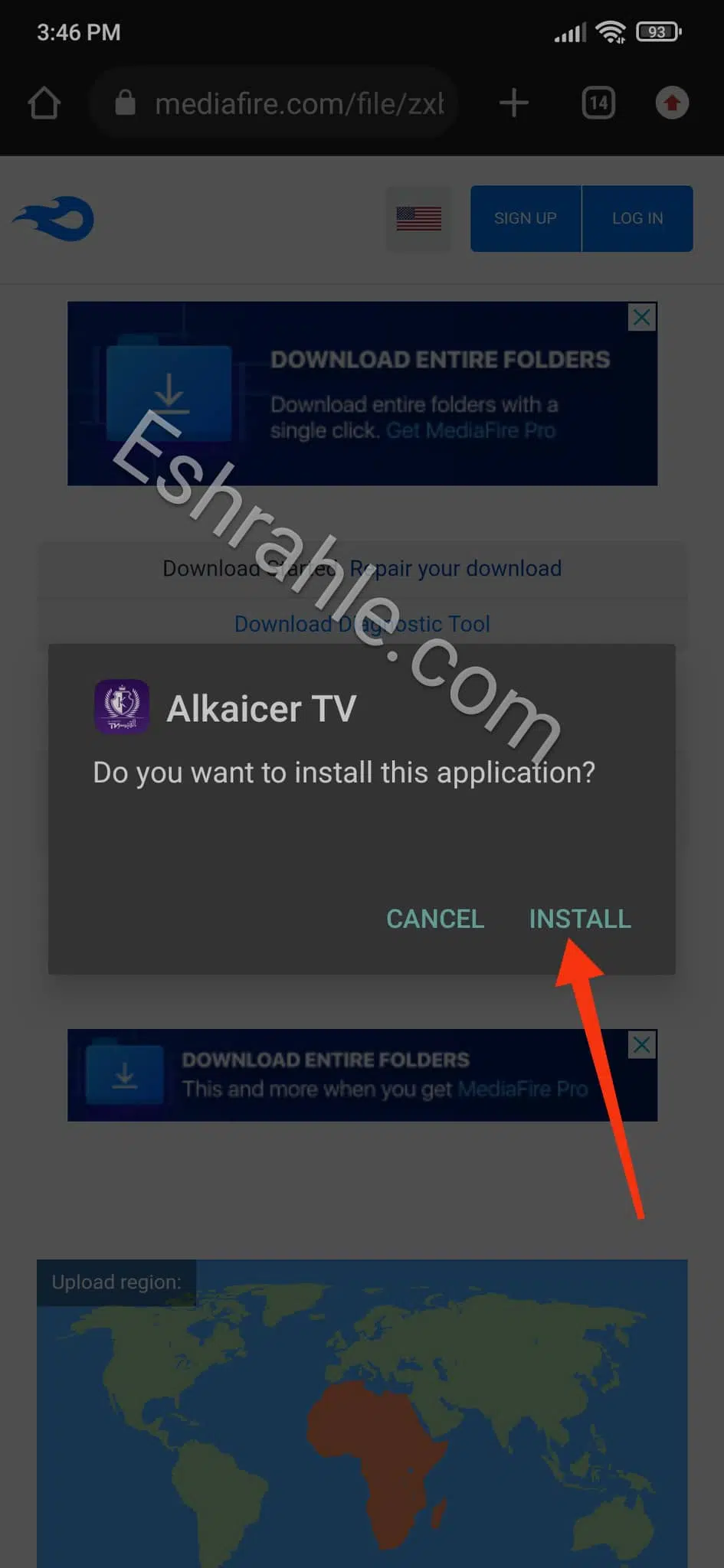 تحميل تطبيق القيصر tv بدون اعلانات اخر اصدار للاندرويد APK 3