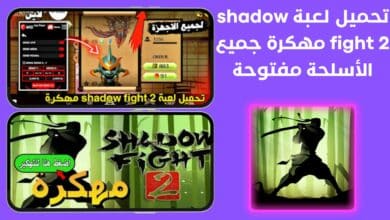 تحميل لعبة shadow fight 2 مهكرة جميع الأسلحة مفتوحة