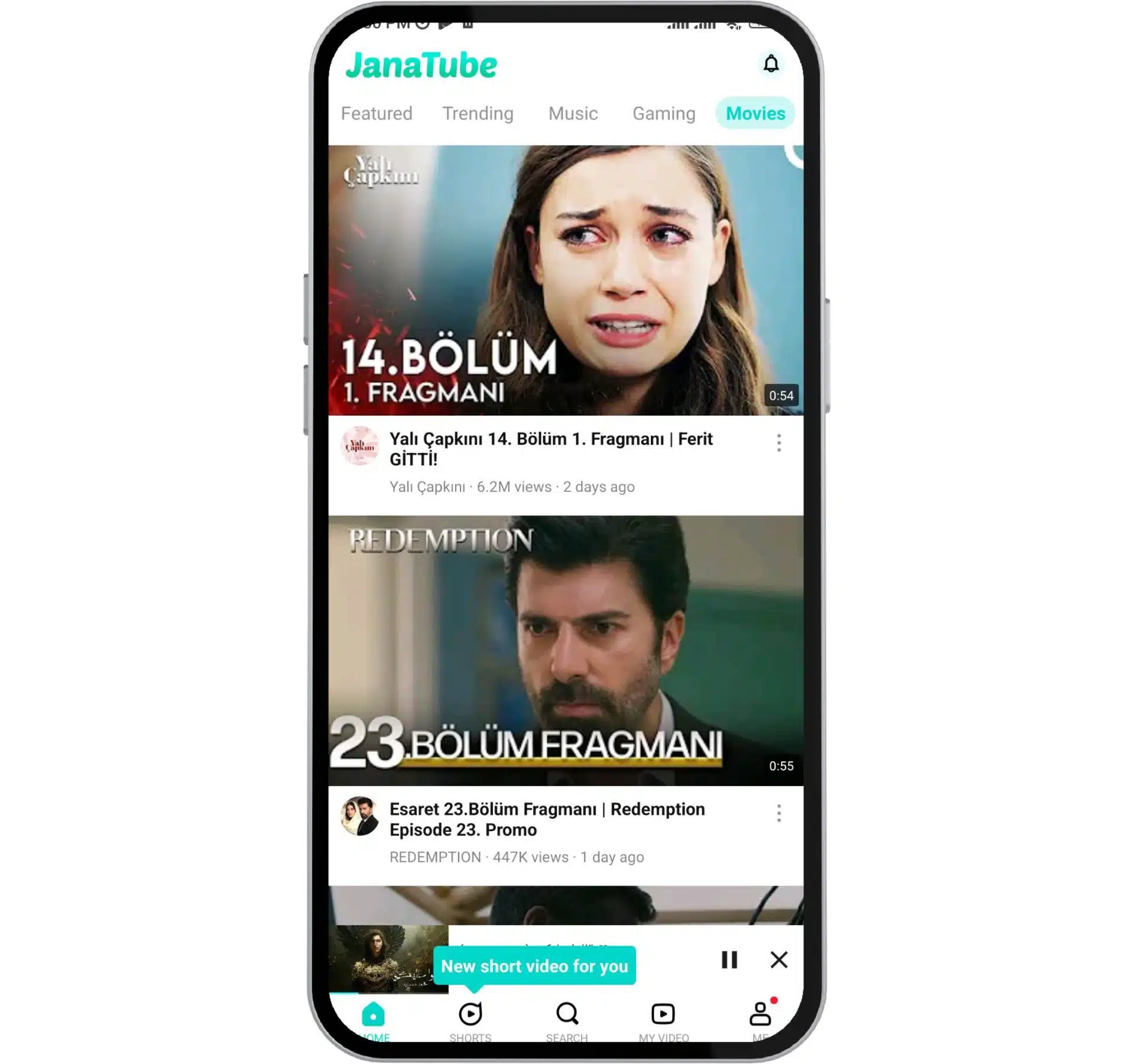 تحميل تطبيق jana tube للايفون وللاندرويد فيديوهات بدون اعلانات