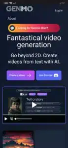 تحميل تطبيق genmo ai لانشاء مقاطع فيديو وصور متحركة باستخدام AI الذكاء الاصطناعي 1