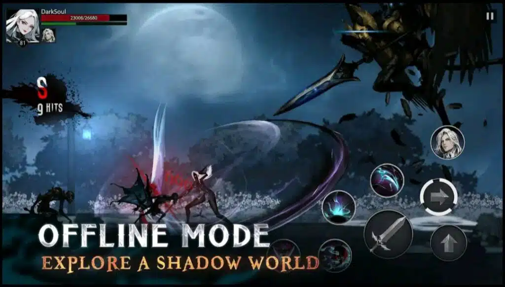 تحميل لعبة shadow slayer demon hunter مهكره اخر اصدار برابط مباشر للاندرويد والايفون 1