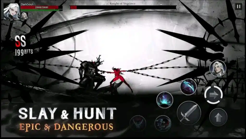 تحميل لعبة shadow slayer demon hunter مهكره اخر اصدار برابط مباشر للاندرويد والايفون 3