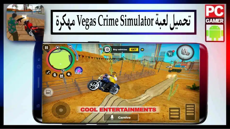 تحميل لعبة Vegas Crime Simulator مهكرة 2024 للاندرويد وللايفون من ميديا فاير